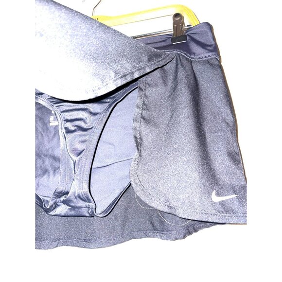 Nike Black Running Skort With Built-In Lining Size L - Picture 2 of 8